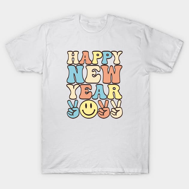 Happy new year 2022 T-Shirt by RetroDesign